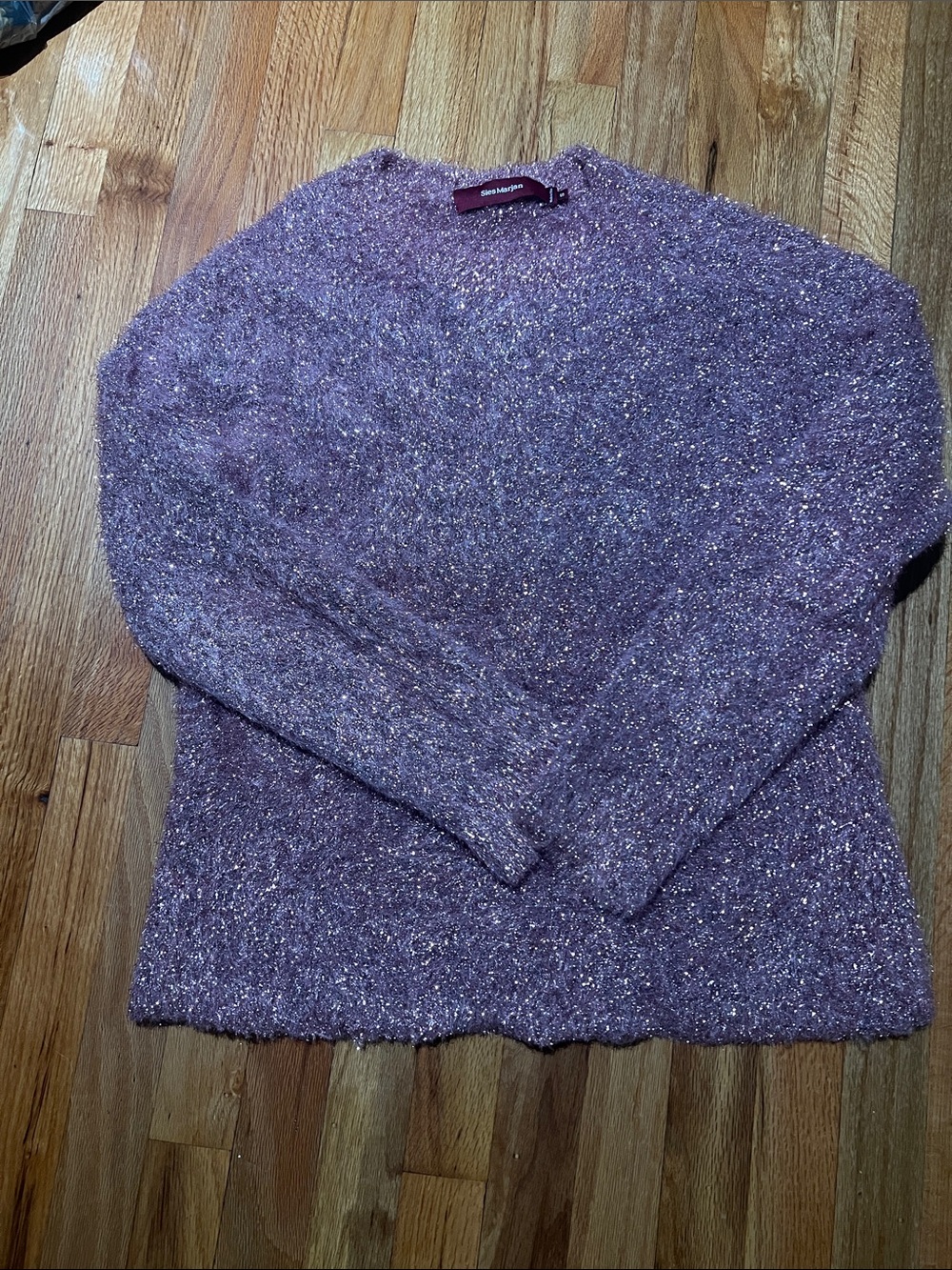 Sies Marjan oversized lurex tinsel glitter sweater